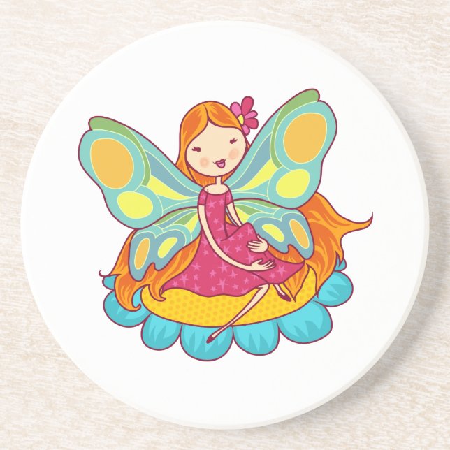 Garden Fairy Coaster (Front)