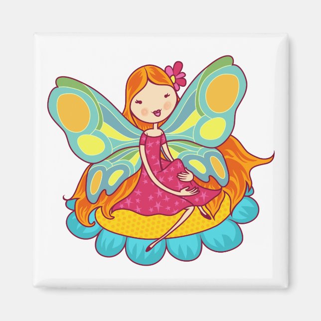 Garden Fairy Magnet (Front)
