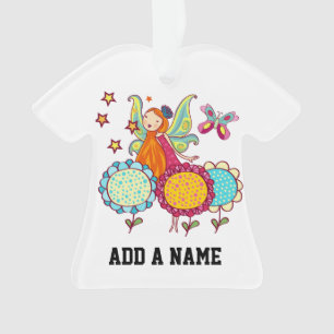 Garden Fairy With Flowers Ornament