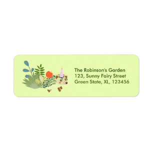 Garden Fairy with pet friends Birthday Party