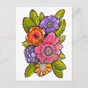 Garden Fauxtanical 1 Postcard