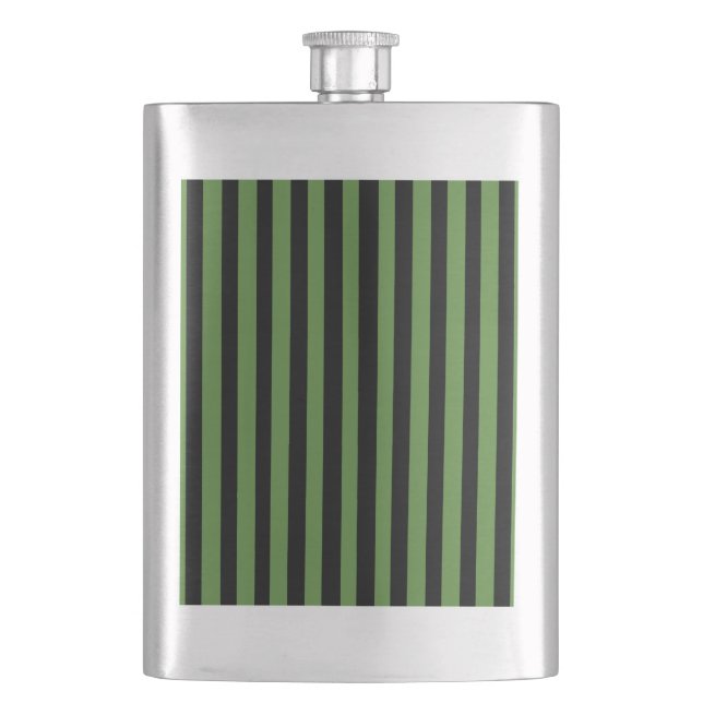 Garden Fence Hip Flask (Front)
