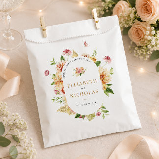 Garden Floral | Summer Wedding Favour Bags