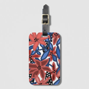 Garden Floral Tropical Design by © Cathy Thompson Luggage Tag