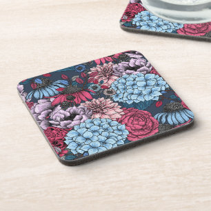 Garden florals coaster