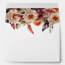 Garden Florals Envelopes (fits 5x7)