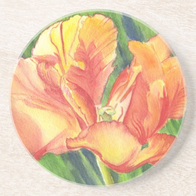 Garden Flourish Coaster (Front)
