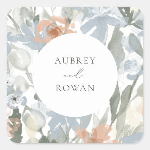 Garden Flourish  Square Sticker