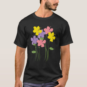 Garden Flower Gardener Botany Plants Wildflower Bo T-Shirt
