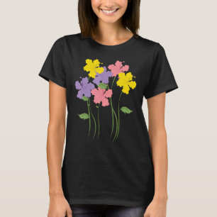 Garden Flower Gardener Botany Plants Wildflower Bo T-Shirt