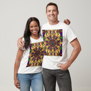 Garden Flower In Summer 1 Bohemian Floral Graphic T-Shirt