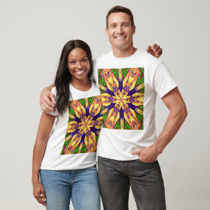 Garden Flower In Summer 3 Bohemian Floral Graphic T-Shirt