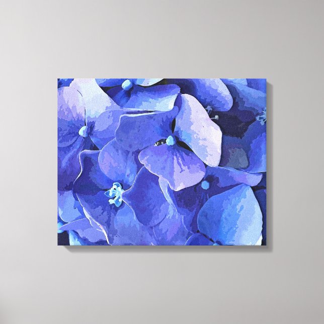 GARDEN FLOWERS CANVAS PRINT (Front)
