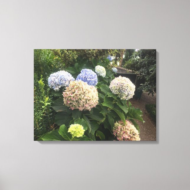 Garden Flowers Canvas Print (Front)