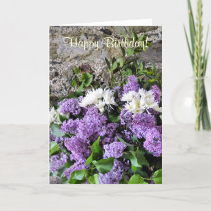 GARDEN FLOWERS CARD