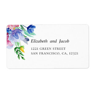 Garden flowers. Floral wedding address. Botanical