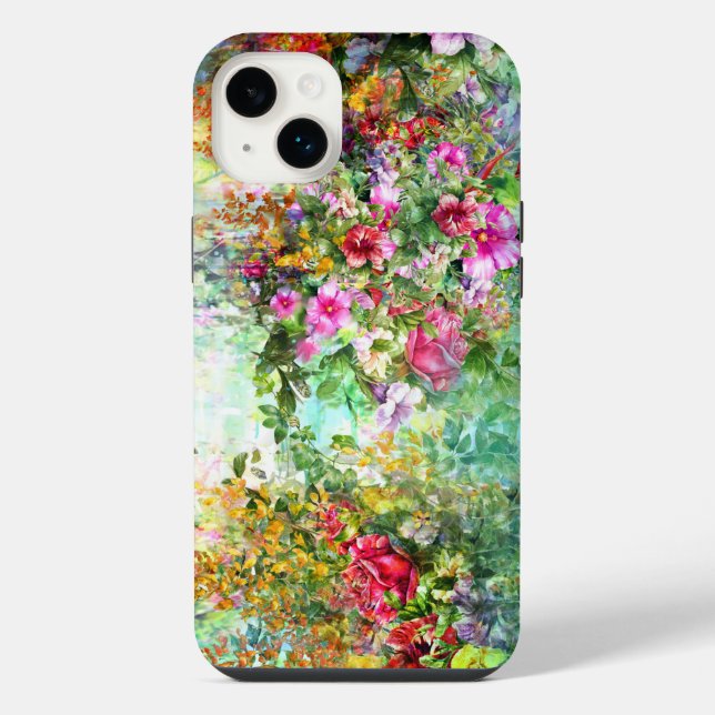 Garden Flowers  iPhone Case (Back)