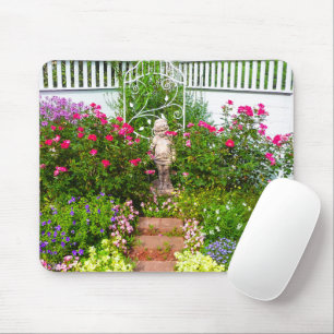 Garden Flowers Mouse Mat