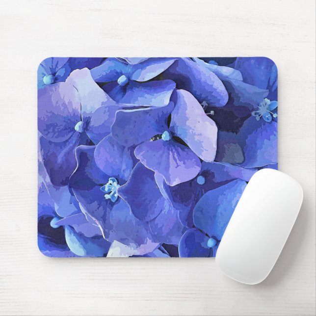 GARDEN FLOWERS MOUSE MAT (With Mouse)