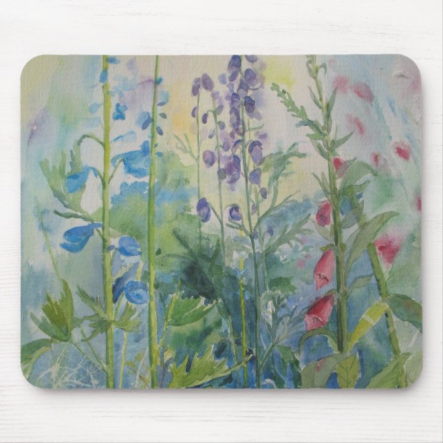 Garden Flowers Mouse Pad (Front)