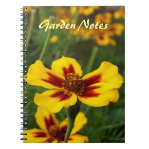 Garden Flowers Notebook