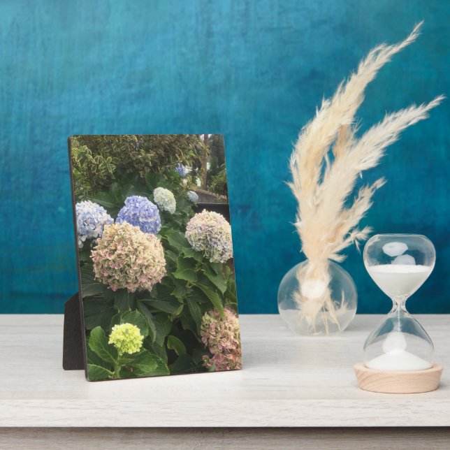 Garden Flowers Plaque (Side)