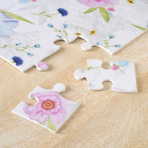 Garden Flowers Puzzle Spring