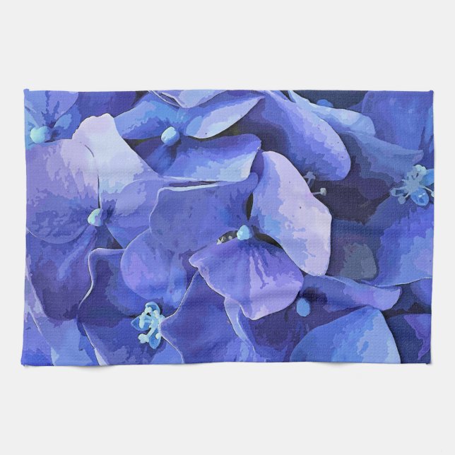 GARDEN FLOWERS TEA TOWEL (Horizontal)