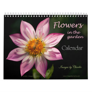 Garden Flowers Wall Calendar