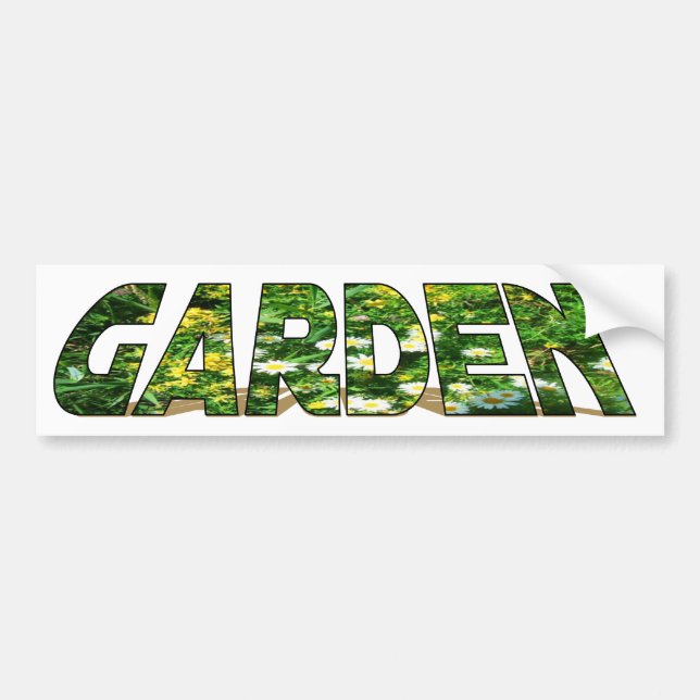 Garden For Life Bumper Sticker (Front)