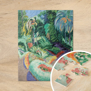 Garden   Francisco Iturrino Jigsaw Puzzle
