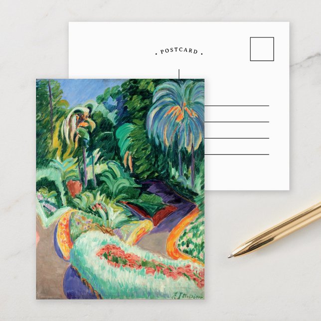 Garden | Francisco Iturrino Postcard (Creator Uploaded)