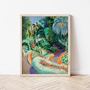 Garden Francisco Iturrino Poster