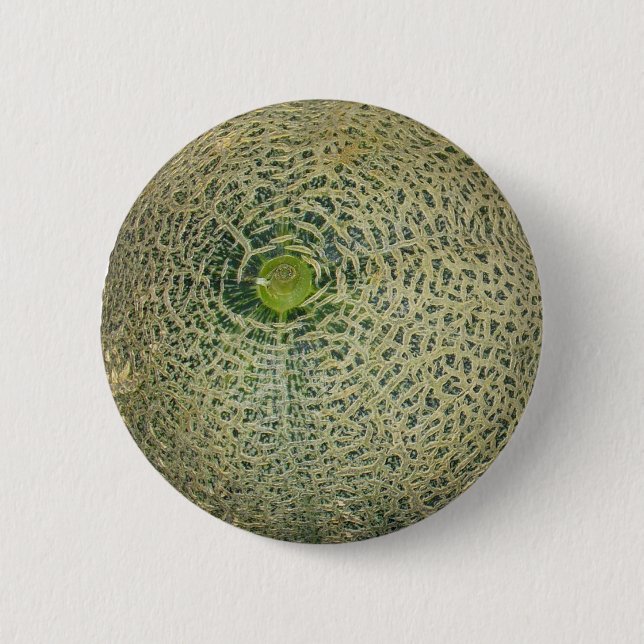 Garden Fresh Cantaloupe 6 Cm Round Badge (Front)
