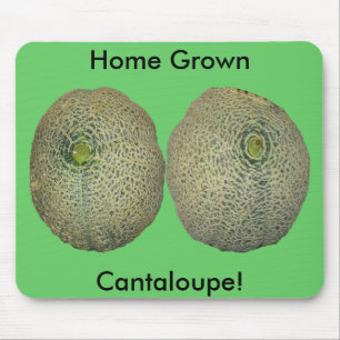 Garden Fresh Cantaloupe Mouse Mat