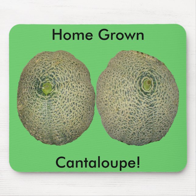 Garden Fresh Cantaloupe Mouse Mat (Front)