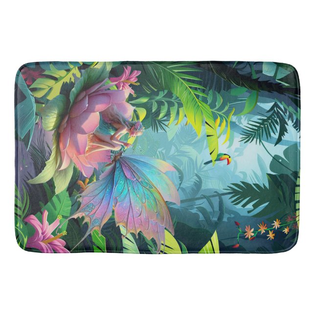 Garden Friends Bath Mat (Front)