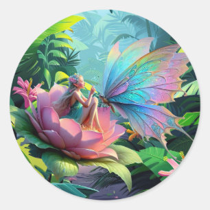 Garden Friends Classic Round Sticker