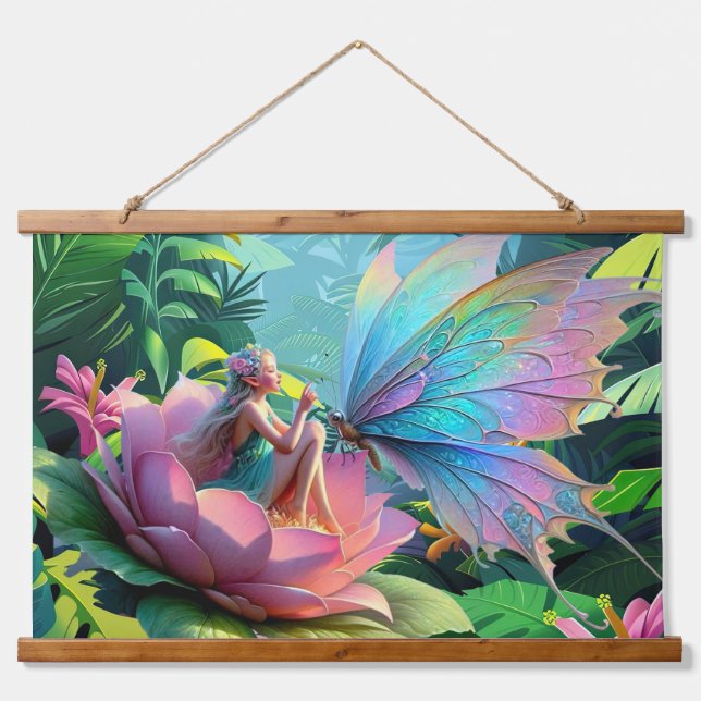Garden Friends Hanging Tapestry (Front)
