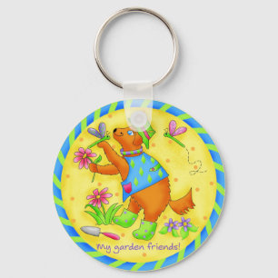 Garden Friends Key Ring