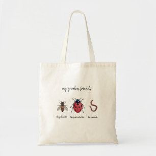 Garden Friends tote bag