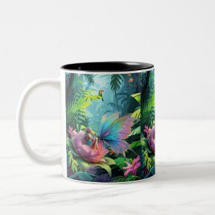 Garden Friends Two-Tone Coffee Mug