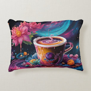 Garden Galaxy Coffee Decorative Cushion