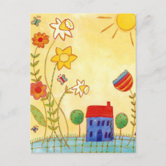 garden galore postcard