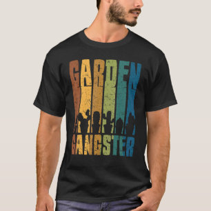 Garden Gangster Plant Pots Cute Cactus Cacti 4 T-Shirt