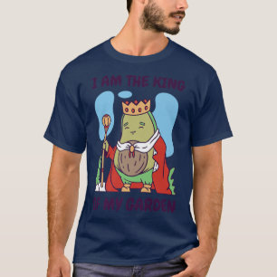 Garden Gardening Gardener Plant Lover King Avocado T-Shirt