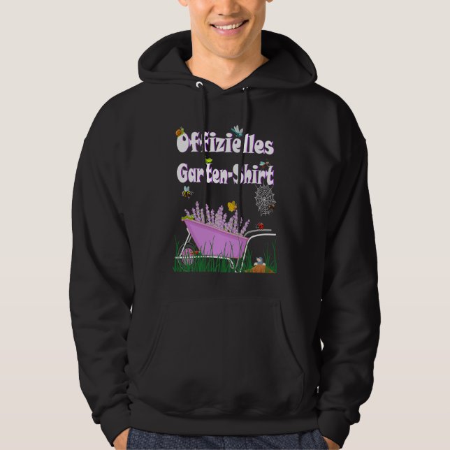 Garden gardening hobby gardeners insects hoodie (Front)