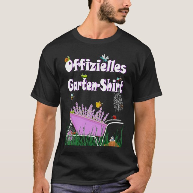 Garden gardening hobby gardeners insects T-Shirt (Front)