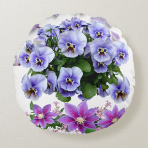 Garden Gathering Round Cushion