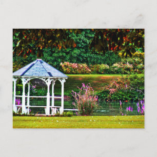 GARDEN GAZEBO POSTCARD